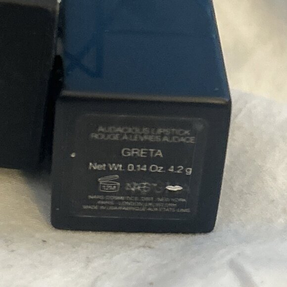 Nars Audacious Lipstick GRETA 9452 Full Size 0.14 Oz. /4.2 g New in box - Picture 10 of 10